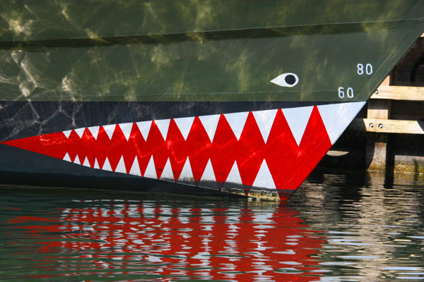 Boat face in Copenhagen